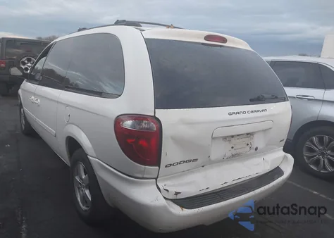 2007 Dodge Grand Caravan Sxt from USA, damaged, VIN 2D4GP44L67R348491